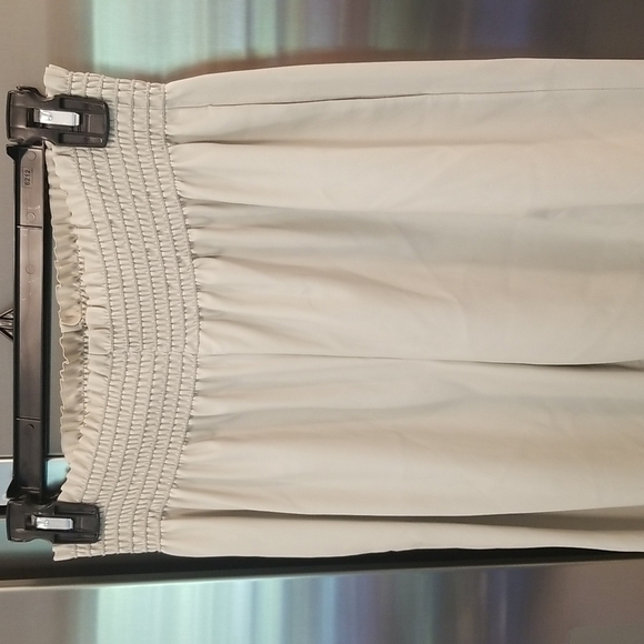 💕TRINA TURK💕 Channel Islands Pant Oyster White Light Beige Neutral Small S NWT - Picture 10 of 12